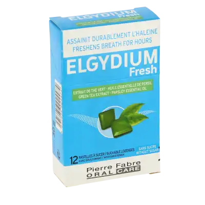 Elgydium Fresh Pocket 12 Pastilles à Mérignac