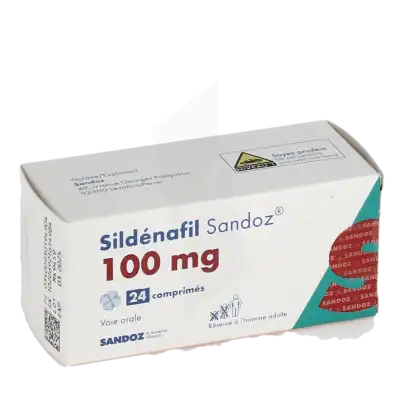 Sildenafil Sandoz 100 Mg, Comprimé à Agen