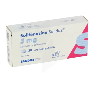 Solifenacine Sandoz 5 Mg, Comprimé Pelliculé