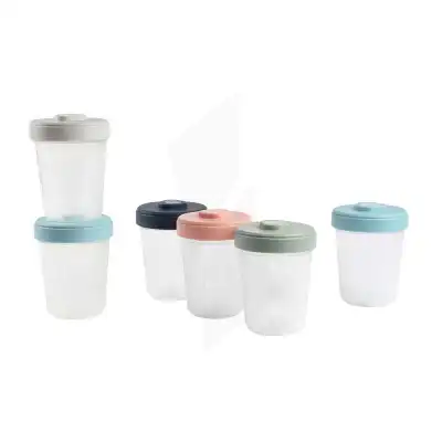 Beaba Set 2 Age 6 Portions Clip 6x250ml à NOYON