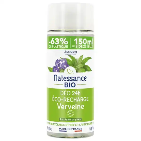 Natessance Deo Verveine Bio Rech 150ml