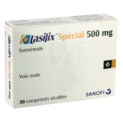 Lasilix Special 500 Mg, Comprimé Sécable à Paris