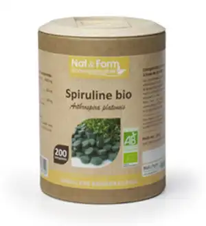 Nat&form Eco Responsable Spiruline Bio Comprimés B/90 à Concarneau