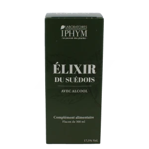 Iphym Conseil Elixir Du Suédois Avec Alcool 350ml