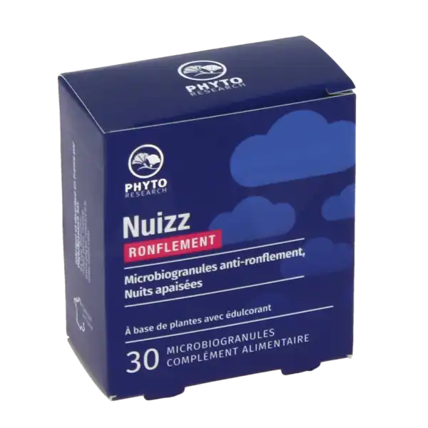 Nuizz Ronflement Granules Microbio Ronflement Obstruction Voies Respiratoires B/30