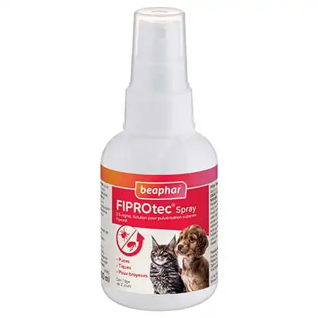 Fiprotec Spray 2,5 Mg/ml Solution Pour Pulverisation Cutanee Pour Chiens Et Chats, Solution Pour Pulvérisation Cutanée