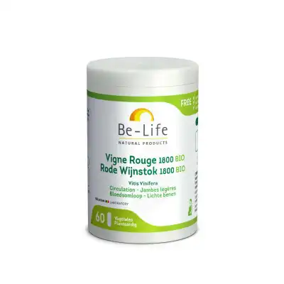 Be-life Vigne Rouge Bio Gélules B/60 à Antibes