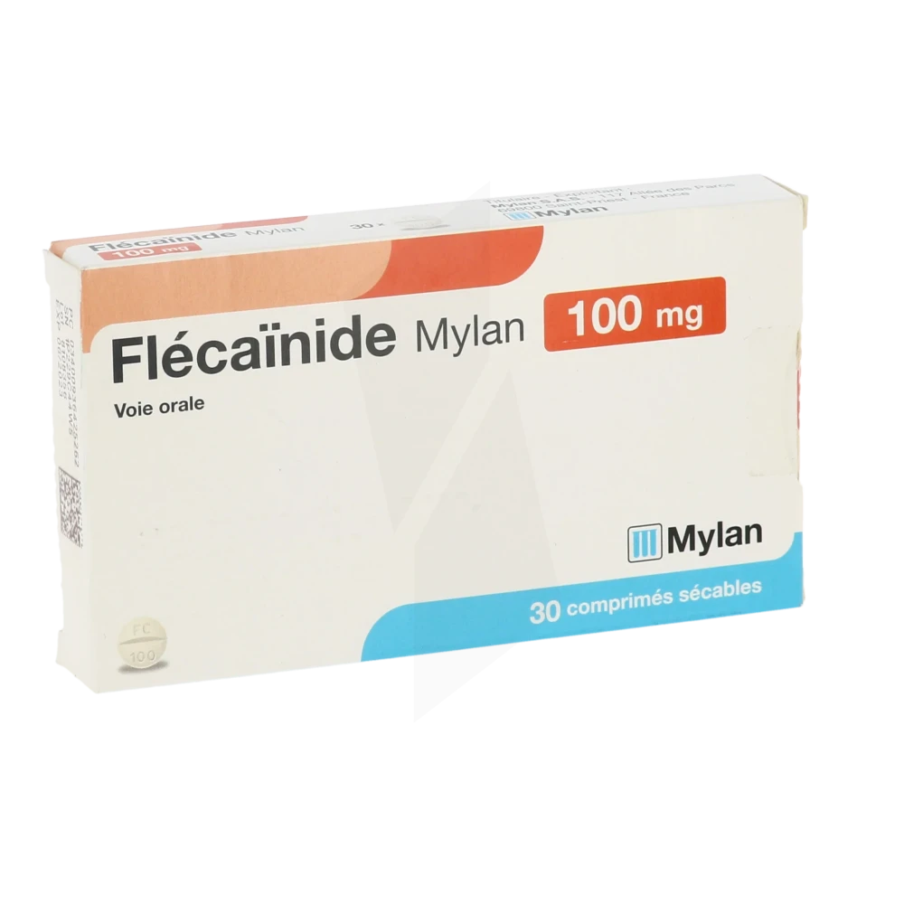Flecainide Viatris 100 Mg, Comprimé Sécable