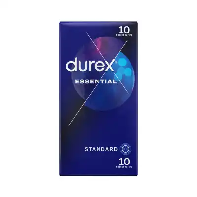 Durex Essential PrÉservatif LubrifiÉ B/10 à Saint-Médard-en-Jalles