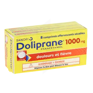 Doliprane 1000 Mg, Comprimé Effervescent Sécable à ANDERNOS-LES-BAINS