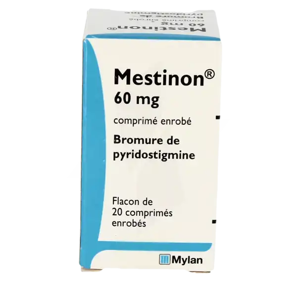 Mestinon 60 Mg, Comprimé Enrobé
