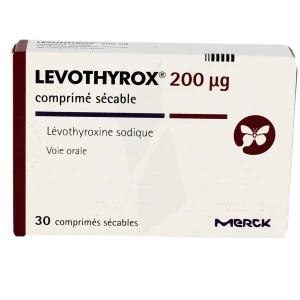 Levothyrox 200 Microgrammes, Comprimé Sécable