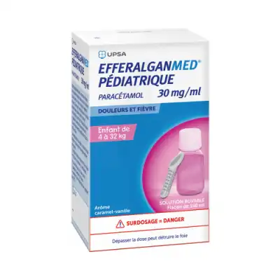 Efferalganmed Pediatrique 30 Mg/ml, Solution Buvable à Nice