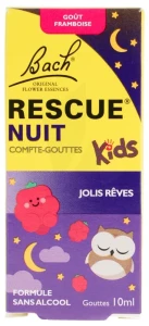 Rescue Nuit Kids Jolis Rêves Elixir Framboise Fl Cpte-gttes/10ml