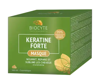Biocyte Kératine Forte Masque Capillaire B/100ml à LA TRINITÉ