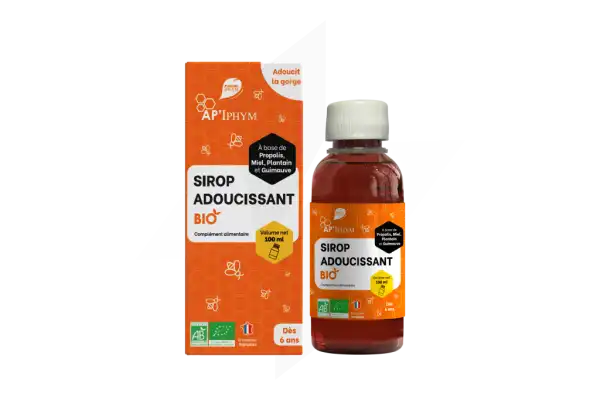 Iphym Conseil Ap’iphym Sirop Adoucissant Bio 100ml