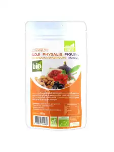 Exopharm Goji Physalis Figues Amandons D'abricots Raisins Bio 100g à Saint-Priest