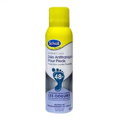 Scholl Expert Care Déodorant Pieds Anti-transpirant 48h 150ml à Paris