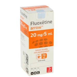 Fluoxetine Arrow 20 Mg/5 Ml, Solution Buvable