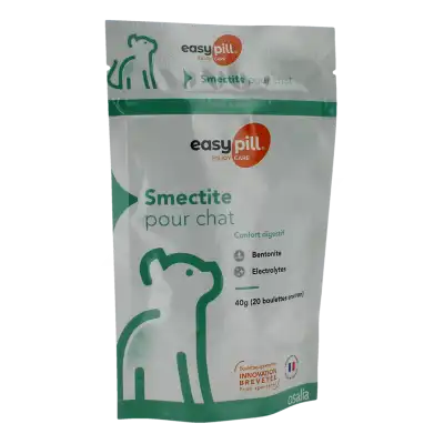 Easypill Smectite Chat Boulette B/20*2 G