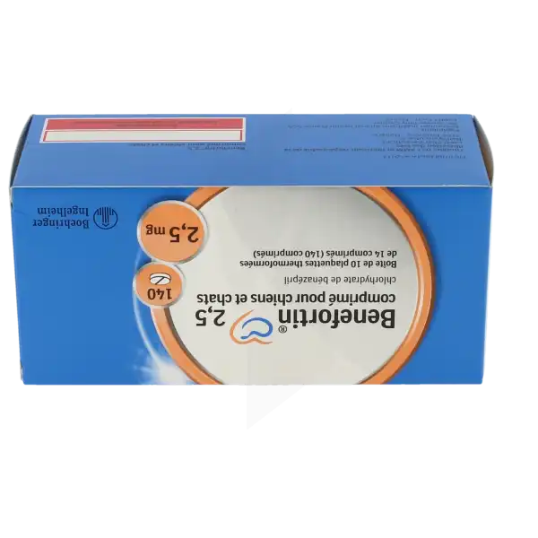 Benefortin 2,5 Mg Cpr Chien Chat B/140