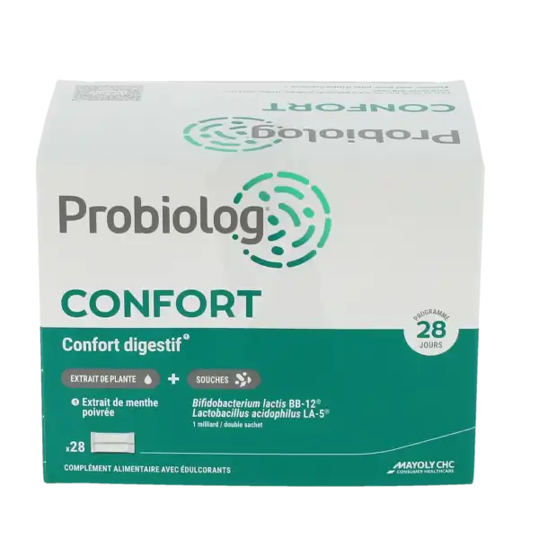 Probiolog Confort Pdr à Diluer 28sticks