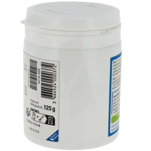 Ergy C 400 Poudre Orale Pot/125g