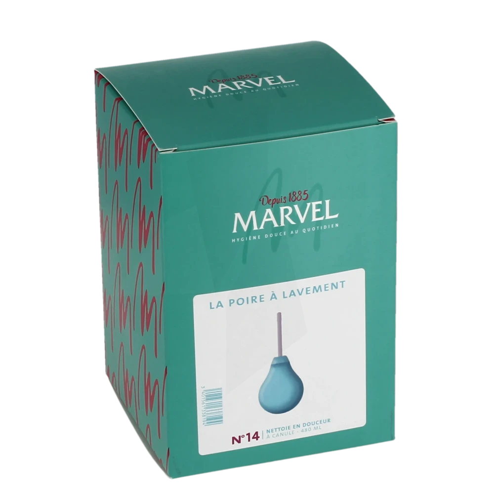 Marvel Poire Lavement Avec Canule N°14 480cc