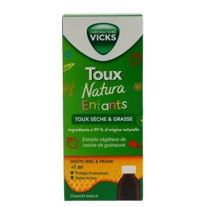Toux Natura Enfants Sirop Flacon De 140 Ml