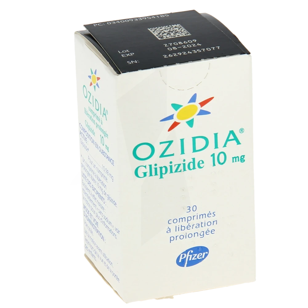 Ozidia 10 Mg, Comprimé à Libération Prolongée