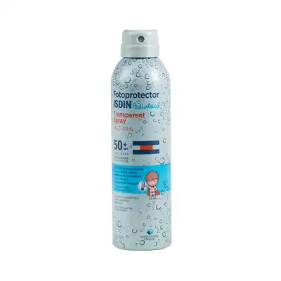 Pediatrics Wetskin 50+ Spray Transparent Fl/250ml à Hendaye