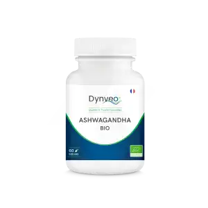 Dynveo Ashwagandha Bio Ksm 66® 5% En Withanolides 600mg 60 Gélules à VALS-LES-BAINS