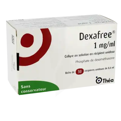 DEXAFREE 1 mg/ml, collyre en solution en récipient unidose