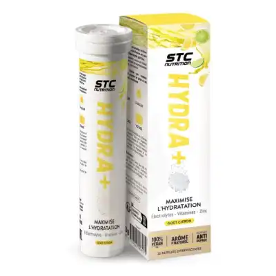 Stc Nutrition Hydra+ Pastilles Effervescentes Citron T/20 à JACOU