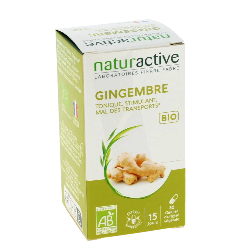 Naturactive Phytotherapie Gingembre Bio Gélules B/30