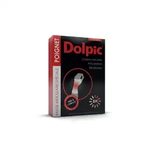 Dolpic Thermo Pack 1 Bande Articulaire Poignet + 1 Compresse à SAINT-MARCEL