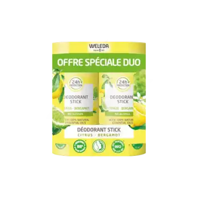 Weleda Deod Stick Citrus Berg50ml2 à ABBEVILLE