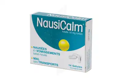 Nausicalm 50 Mg Gél Plq/14 à CHAMBÉRY