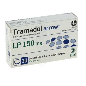 Tramadol Arrow L.p. 150 Mg, Comprimé à Libération Prolongée