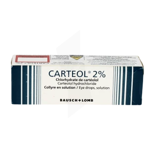 Carteol 2 %, Collyre En Solution