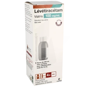 Levetiracetam Viatris 100 Mg/ml, Solution Buvable