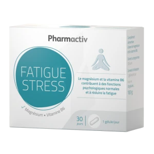 Pharmactiv Gélules Fatigue Stress B/30
