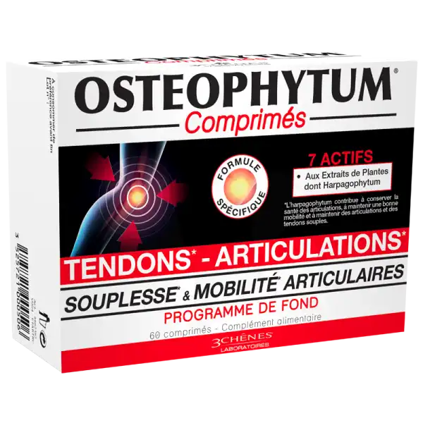 Osteophytum Comprimés Renfort Et Mobilité Articulaire B/60