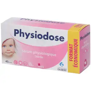 Physiodose Solution Sérum Physiologique 40unidoses/5ml à PEYNIER