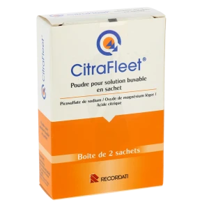 Citrafleet, Poudre Pour Solution Buvable En Sachet