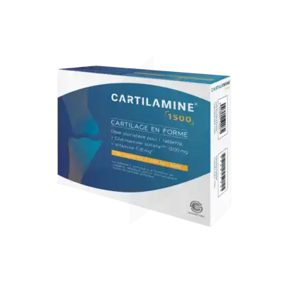 Cartilamine 1500mg Tablettes Articulations B/30 à TOURCOING