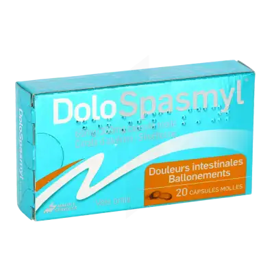 DOLOSPASMYL 60 mg/300 mg Caps molle Plq PVC/alu/20