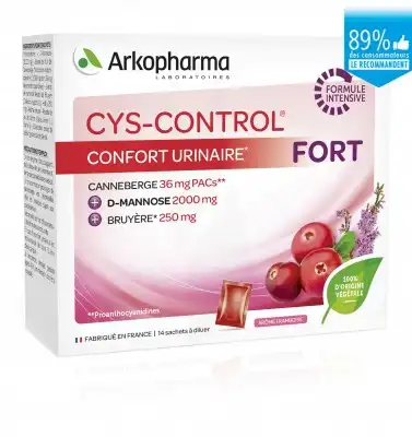 Cys-Control Fort 36mg Poudre orale 14 Sachets/4g