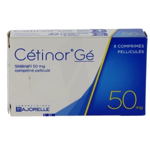 Cetinor 50 Mg, Comprimé Pelliculé