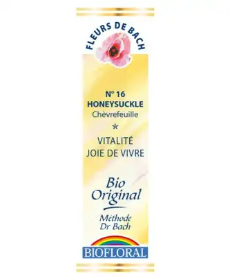 Biofloral Fleurs De Bach N°16 Honeysuckle Elixir à Moirans